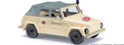 BUSCH 52731 VW 181 Kurierwagen Johanniter Hamburg 1970 | Blaulichtmodell 1:87
