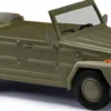 BUSCH 52703 VW 181 Kurierwagen olivgrün Militärmodell 1:87