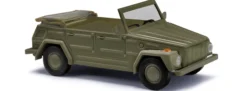 BUSCH 52703 VW 181 Kurierwagen olivgrün Militärmodell 1:87