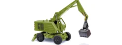 BUSCH 87402 Weimar Mobilbagger T 174-2 grün | Baumaschinenmodell 1:120