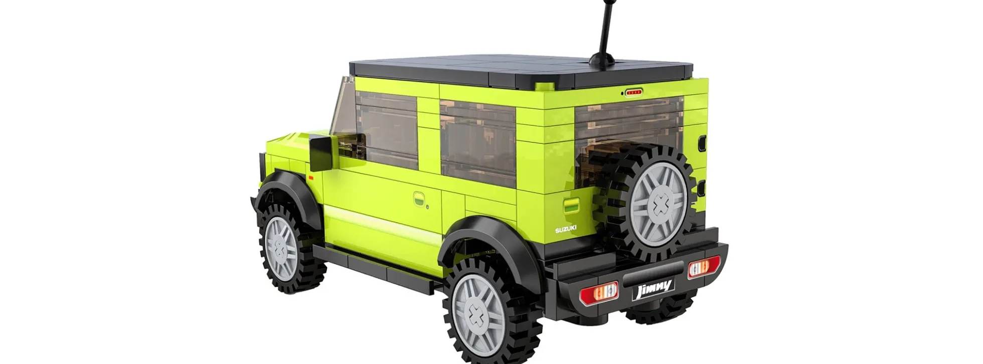 CaDA C55023 Suzuki Jimny grün | Auto Baukasten 1:24