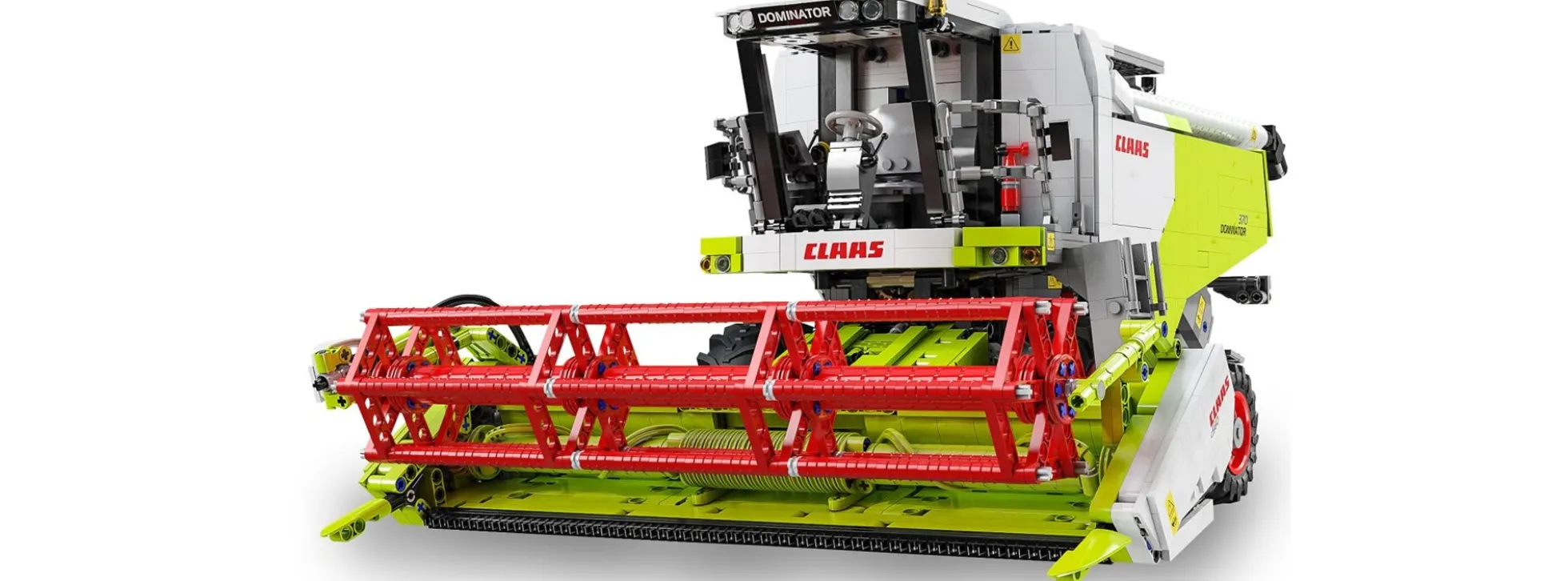 CaDA C61508W Claas Dominator 370 | 2,4 GHz | Landwirtschafts Baukasten 1:18