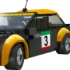 CaDA C51092W Fiat Abarth 131 schwarz | Auto Baukasten 1:20