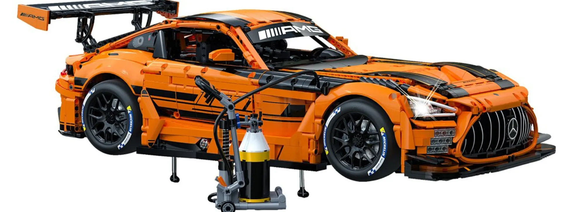 CaDA C644008W MB AMG GT3 orange | Auto Baukasten 1:8