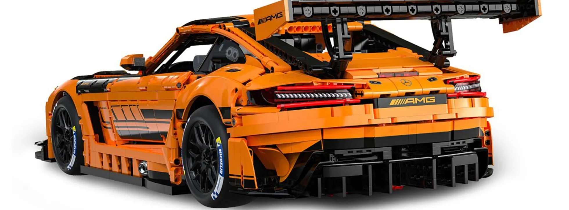 CaDA C644008W MB AMG GT3 orange | Auto Baukasten 1:8