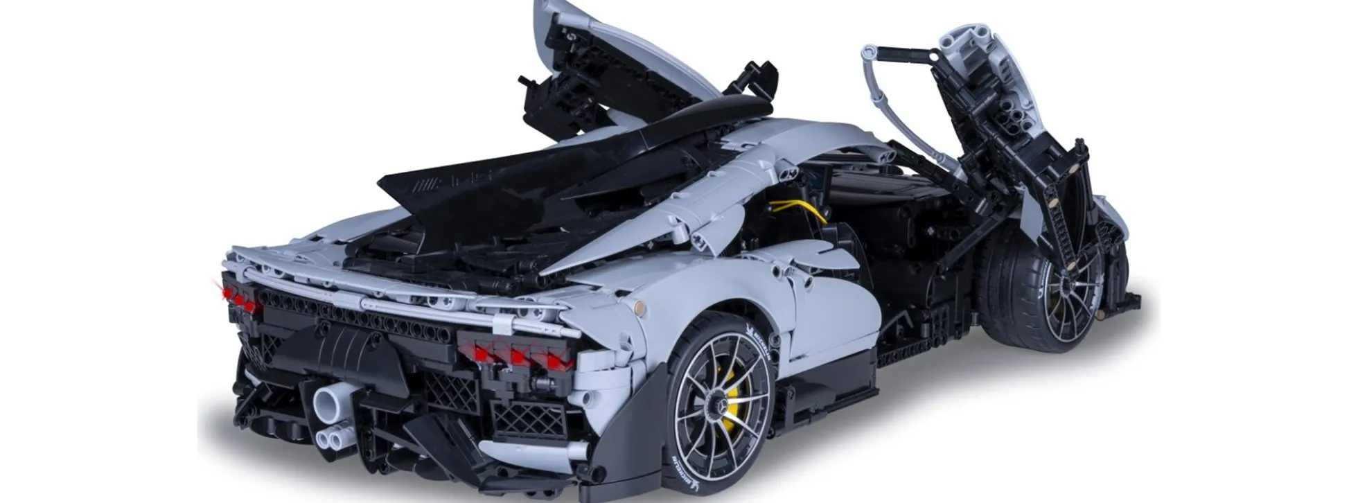 CaDA C61503W Mercedes-Benz AMG ONE grau | 2,4 GHz | Auto Baukasten 1:8