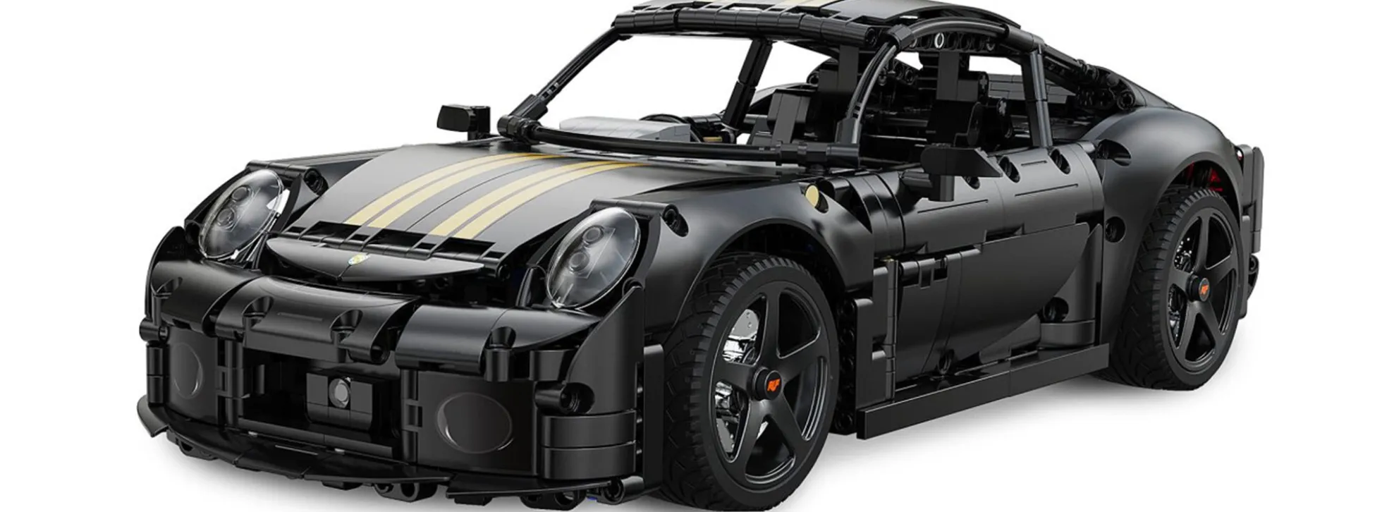 CaDA C63006W RUF GT schwarz | Auto Baukasten 1:10