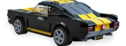 CaDA C51093W Shelby GT350 schwarz Bricks | 2,4GHz | Auto Baukasten 1:20