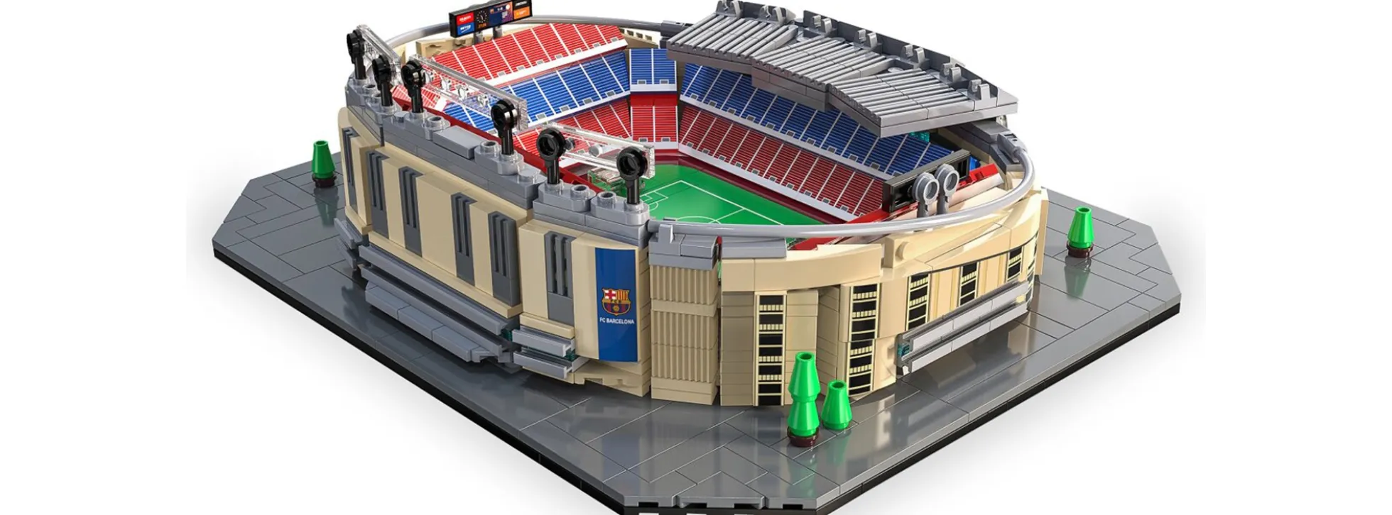 CaDA C66023W Spotify Camp Nou Stadion FC Barcelona | Gebäude Baukasten 1:888