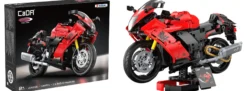 CaDA C64051W Suzuki Hayabusa rot | Motorrad Baukasten 1:6