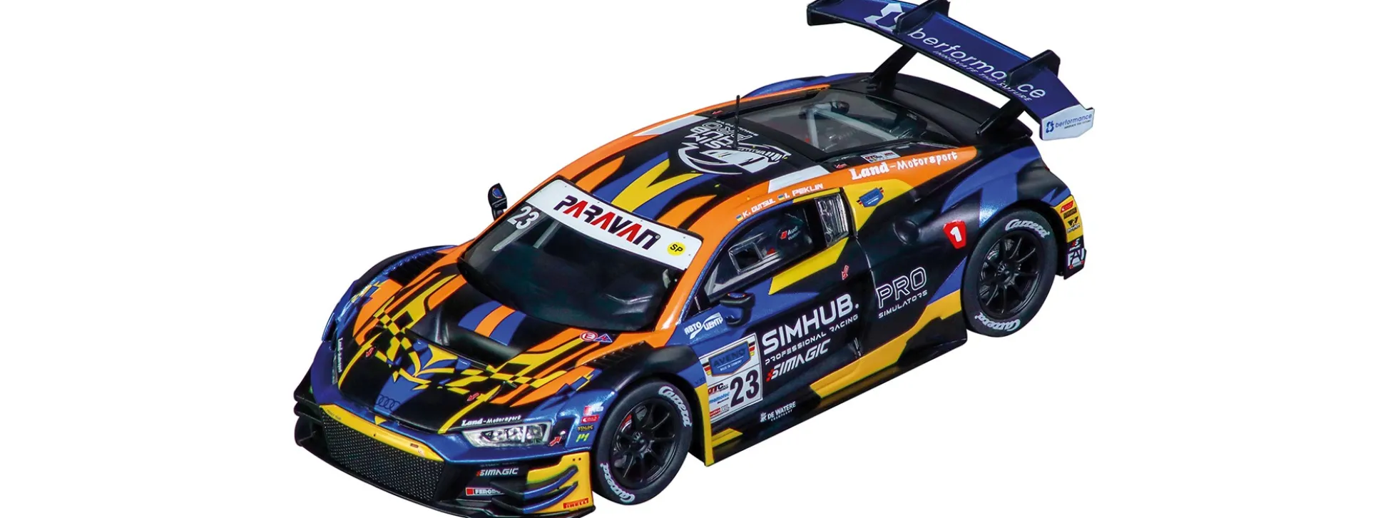 Carrera 32072 Digital 132 Audi R8 LMS GT3 evo II | Land Motorsport No. 23 | Slot Car 1:32