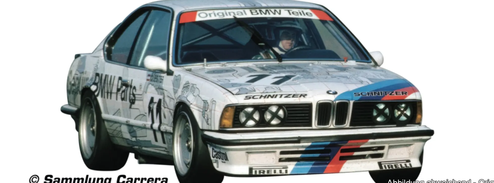Carrera 32109 Digital 132 BMW 635 CSI | Schnitzer BMW Parts No. 11 | Slot Car 1:32