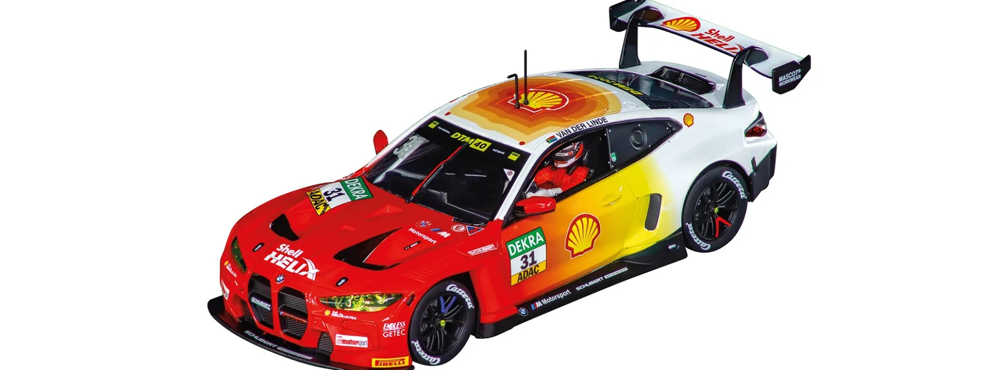 Carrera 23993 Digital 124 BMW M4 GT3 | Schubert No. 31 DTM 2024 | Slot Car 1:24