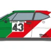 Carrera 24022 Digital 124 BMW M1 Procar | BMW France D. Quester No. 43 | Slot Car 1:24