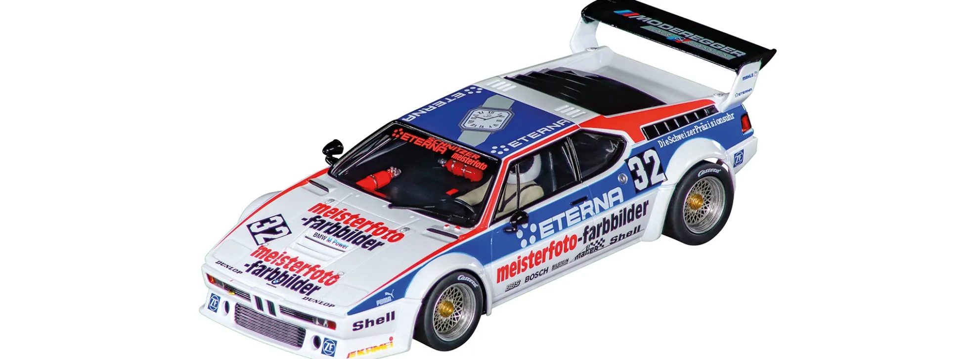 Carrera 23997 Digital 124 BMW M1 Procar | Moderegger Race and Classics No. 32 | Slot Car 1:24