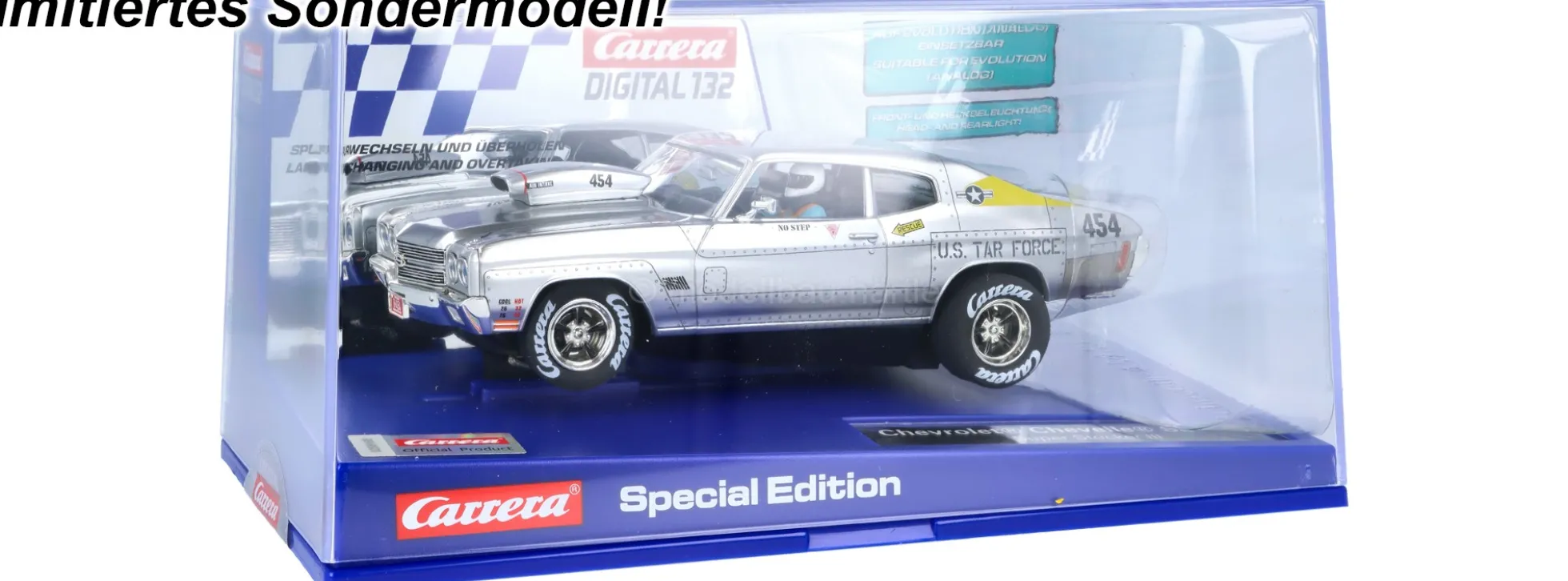 Carrera 30951 Digital Chevrolet Chevelle SS 454 Super Stocker III | Sondermodell I+S | Slot Car 1:32