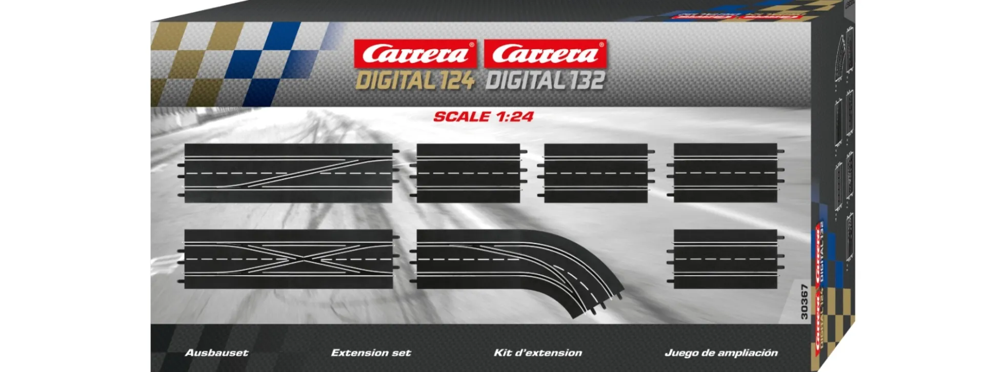 Carrera 30367 Digitales Schienenausbauset | Digital 124/132