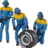 Carrera 21132 Digital 132 / Evolution Figurensatz Mechaniker, blau | 5 Stück | 1:32