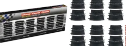 Carrera 20578 Digital 124 + 132 / Evolution Kurven 4/15° | 12 Stück | Autorennbahn Schienen 1:24