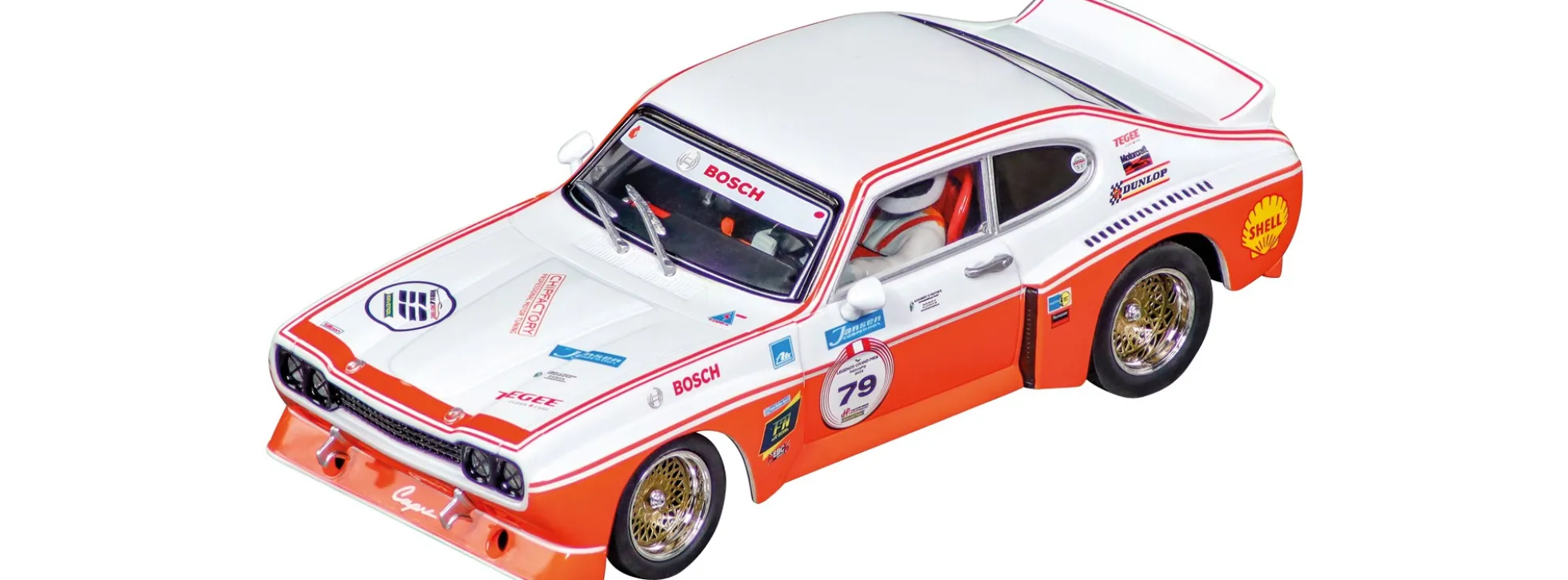Carrera 32145 Digital 132 Ford Capri RS 3100 | Gr. 2 No. 79 Salzburgring | Slot Car 1:32