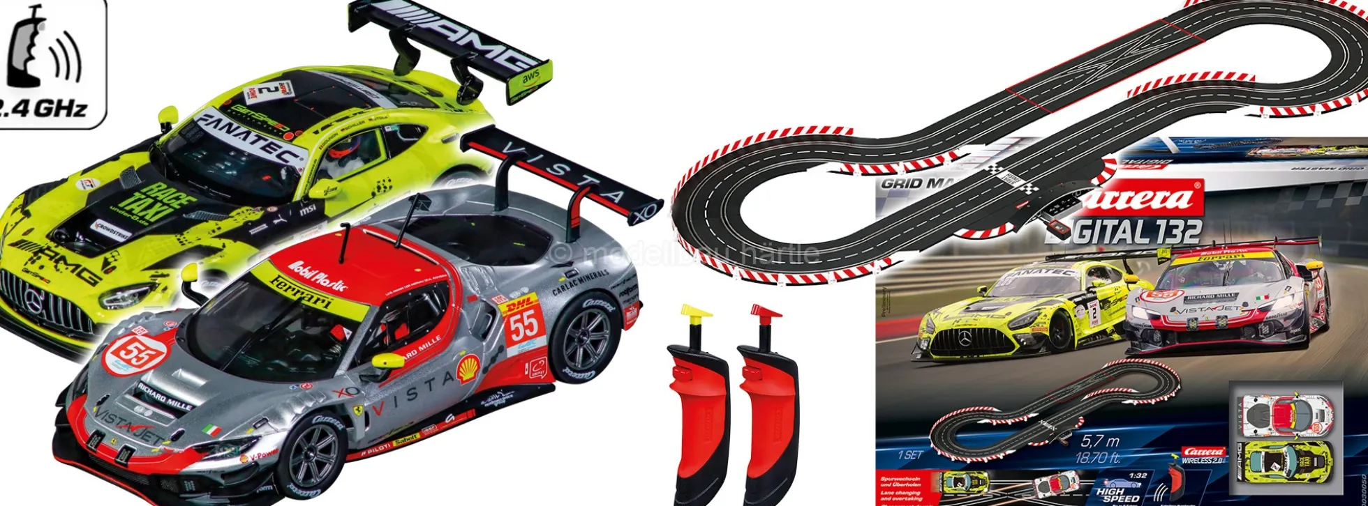 Carrera 30050 Digital 132 Grid Master | WIRELESS 2.0 | Autorennbahn Grundpackung 1:32
