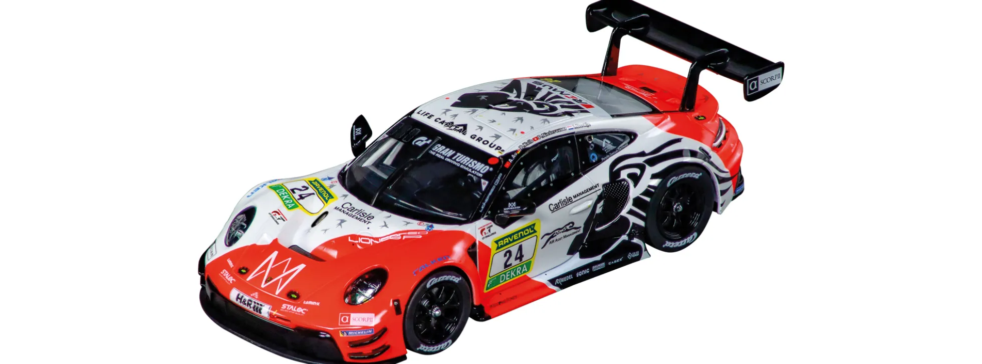 Carrera 32064 Digital 132 Porsche 911 GT3 R | Lionspeed GP No. 24 | Slot Car 1:32