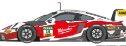 Carrera 32111 Digital 132 Porsche 911 GT3 R | Razoon No. 14 | Slot Car 1:32