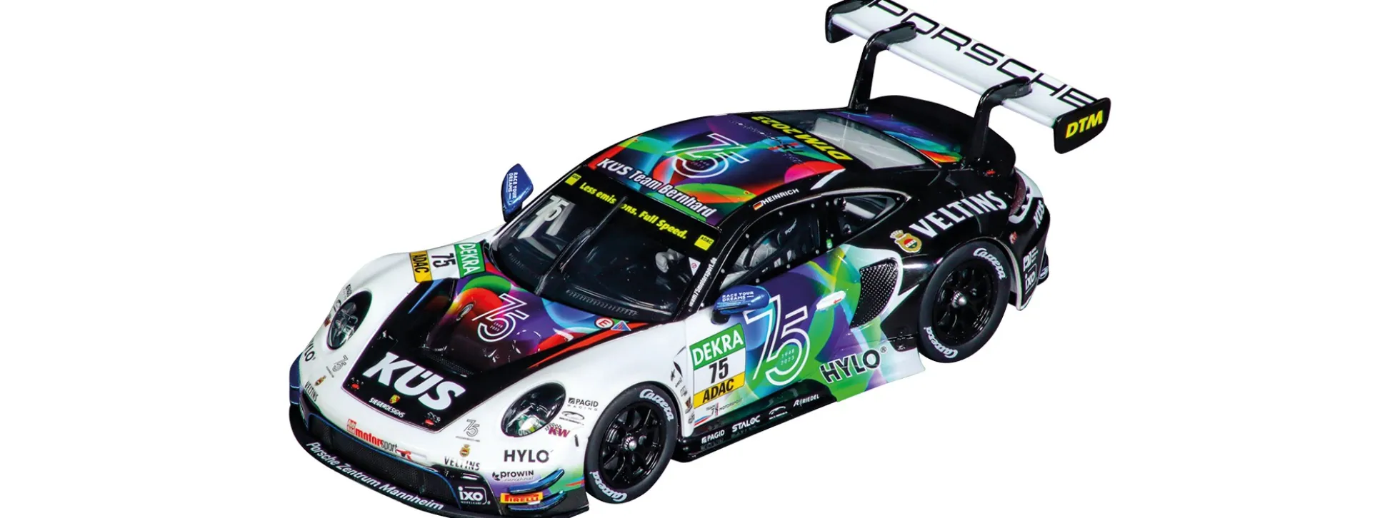 Carrera 32003 Digital 132 Porsche 911 GT3 R | Team Bernhard No.75 DTM 2023 | Slot Car 1:32