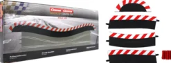 Carrera 20604 Digital 132/124 Set Außenandstreifen für Schikane | Slot Zubehör 1:24
