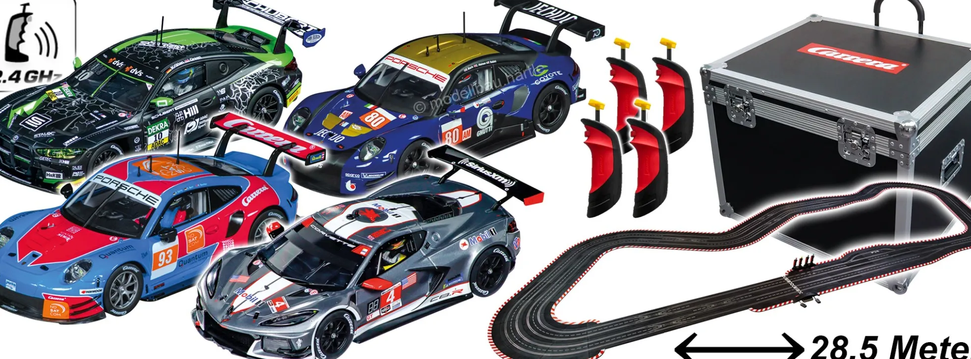 Carrera 23637 Digital 124 Ultimate XXL Edition One | WIRELESS+ | Autorennbahn Set 1:24