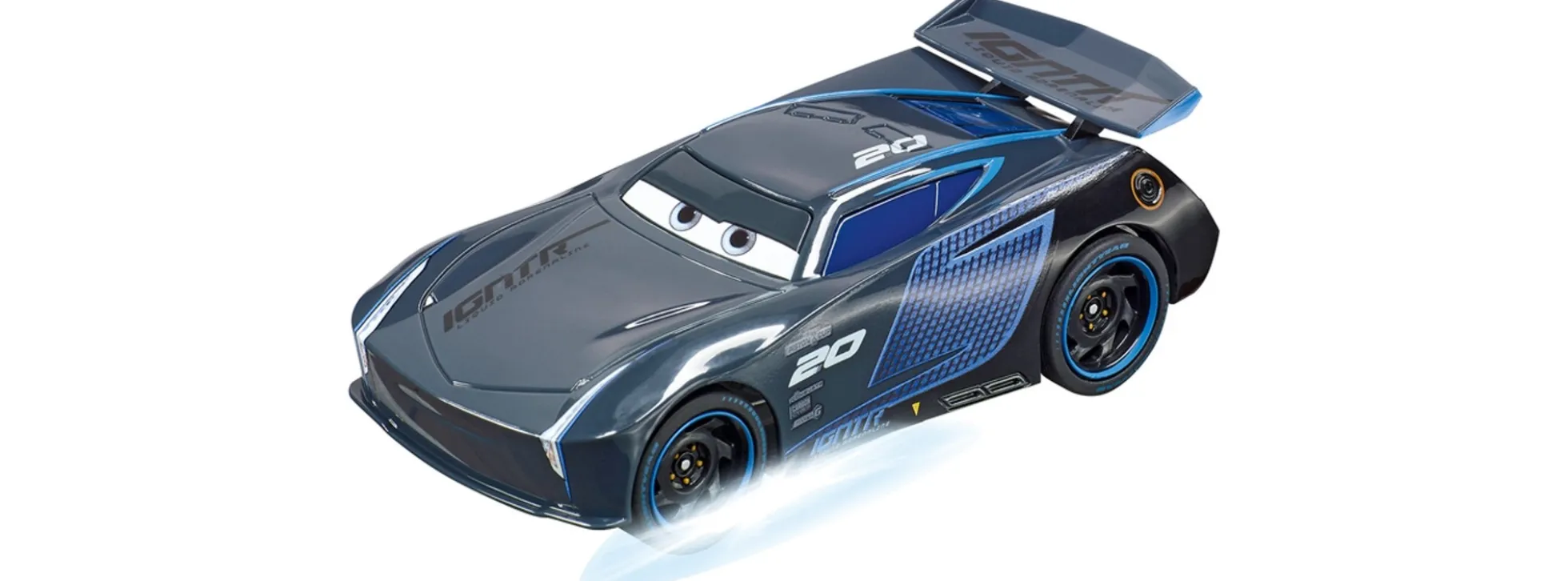 Carrera 64151 Disney Pixar Cars - Jackson Storm, Neon Lights | Slot Car 1:43