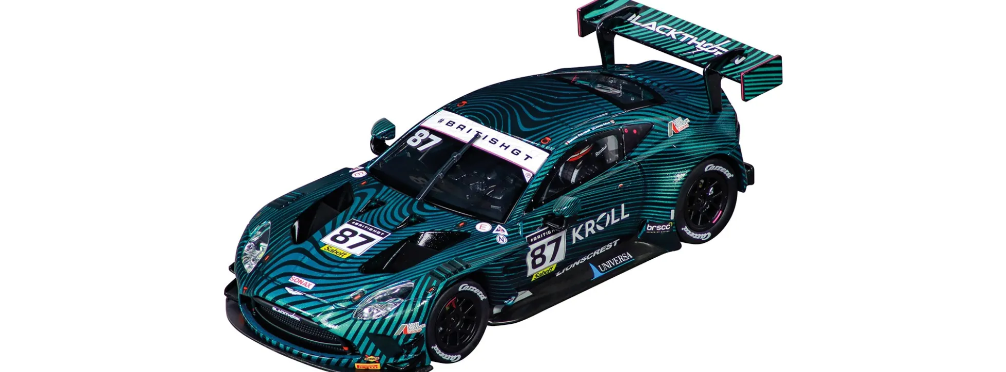 Carrera 27804 Evolution Aston Martin Vantage AMR GT3 Evo | Blackthorn AMR No. 87 | Slot Car 1:32