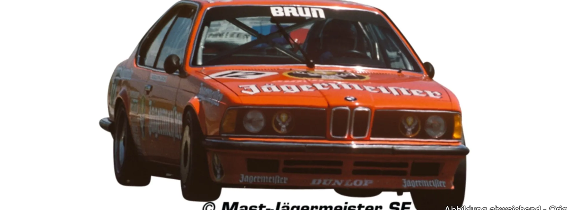 Carrera 27857 Evolution BMW 635 CSI Jägermeister | H.J. Stuck No. 6 Gruppe A | Slot Car 1:32