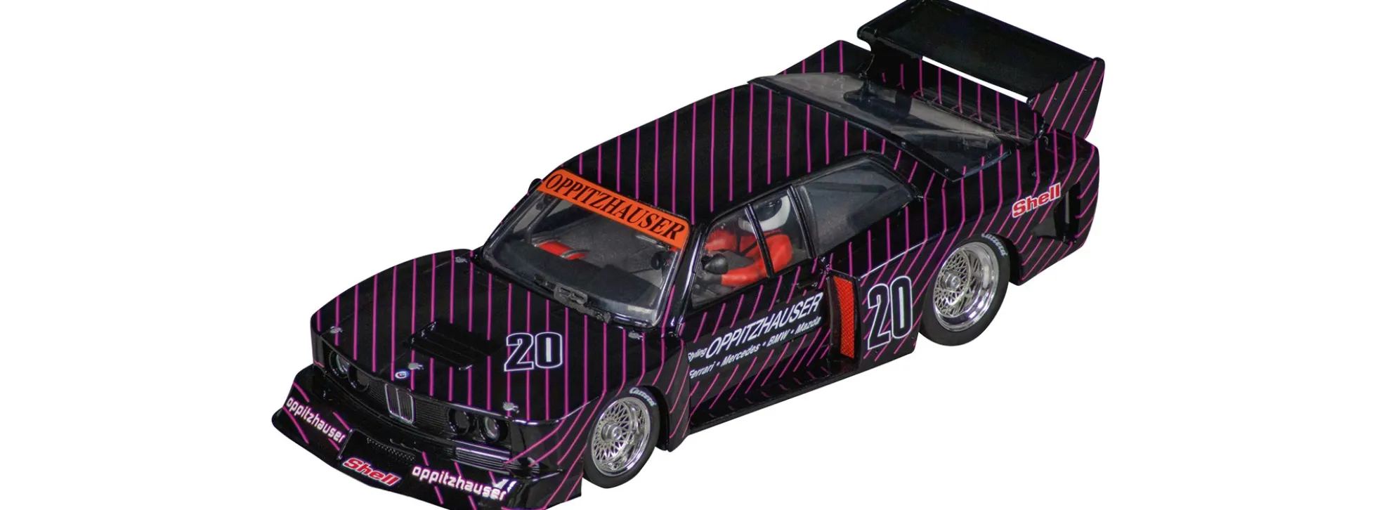 Carrera 27755 Evolution BMW 320 Turbo Flachbau | Oppitzhauser No.20 | Slot Car 1:32