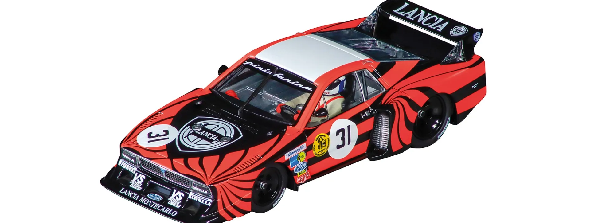 Carrera 27835 Evolution Lancia Beta Montecarlo Turbo No. 31 1979 | Slot Car 1:32