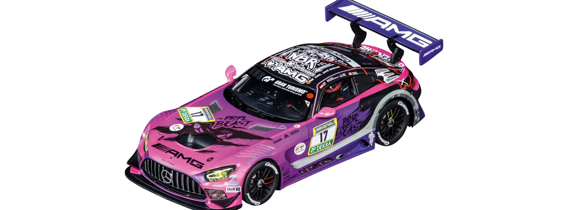 Carrera 27863 Evolution Mercedes-AMG GT3 Evo | M-AMG Team Getspeed No. 17 | Slot Car 1:32