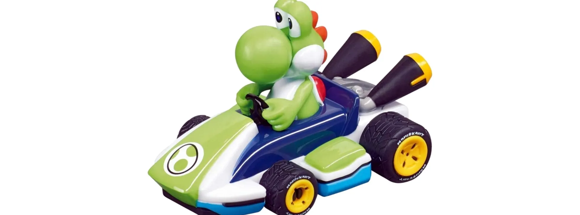 Carrera 63026 FIRST Nintendo Mario Kart | Autorennbahn Grundset | ab 3 Jahren