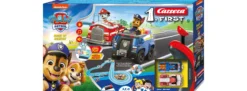 Carrera 63058 FIRST PAW PATROL - Race N Rescue | Autorennbahn Grundset | ab 3 Jahren