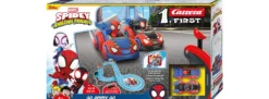 Carrera 63050 FIRST Spidey - Go Spidey Go! | Autorennbahn Grundset | ab 3 Jahren