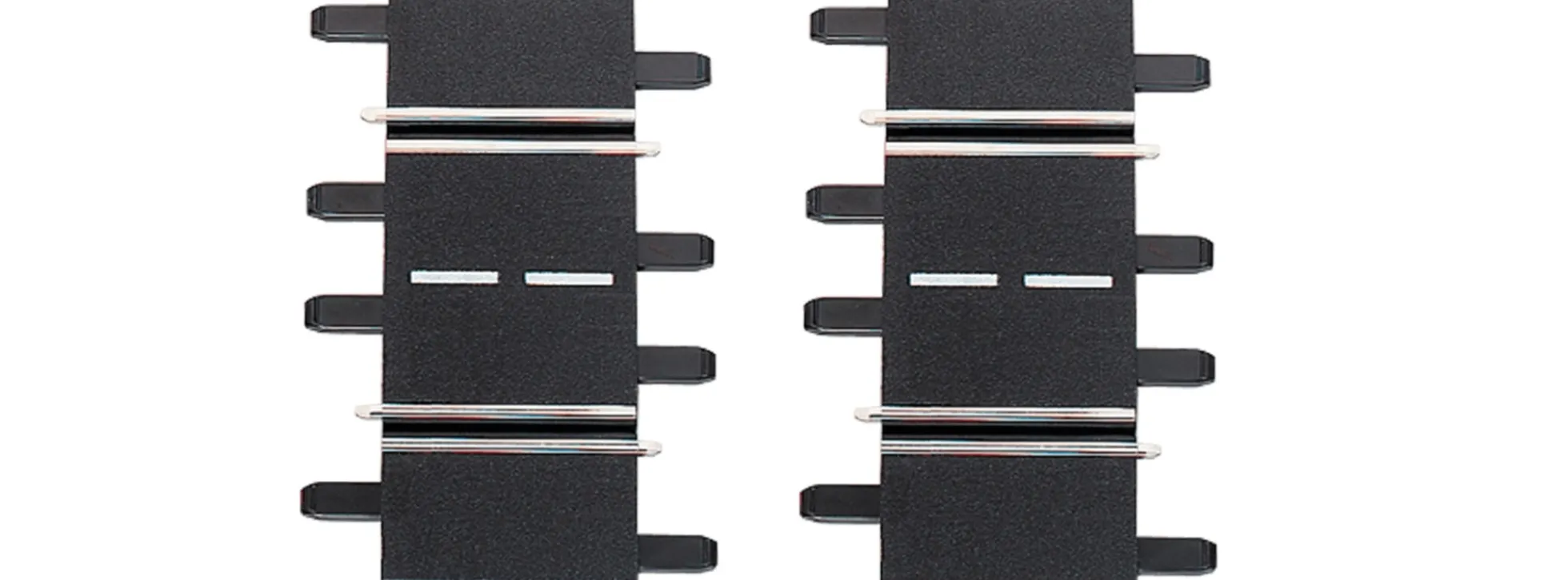 Carrera 20612 1/4 Gerade | 2 Stück | Evolution 1/32 + Exclusiv 1/24