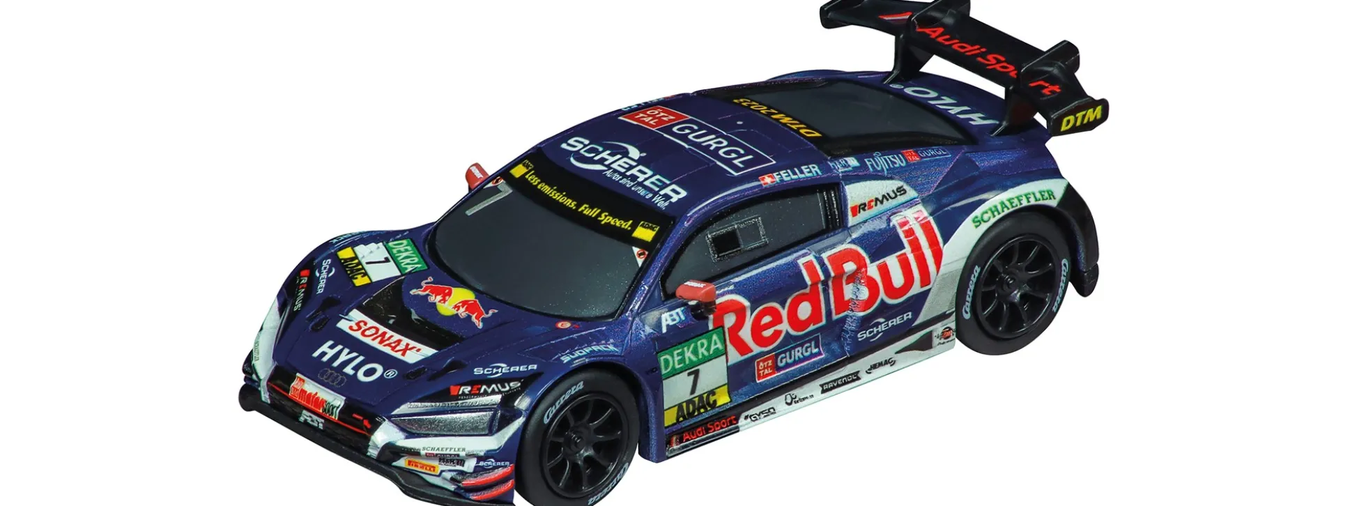 Carrera 64249 Go!!! Audi R8 LMS GT3 evo II DTM | Abt R. Feller No.7 | Slot Car 1:43