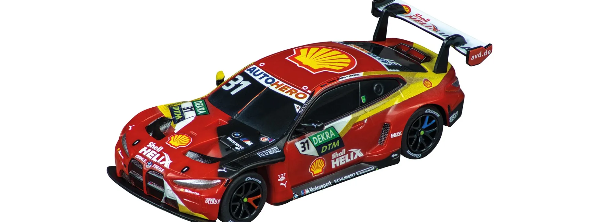 Carrera 64224 Go!!! BMW M4 GT3 DTM | Sheldon van der Linde No.31 | Slot Car 1:43