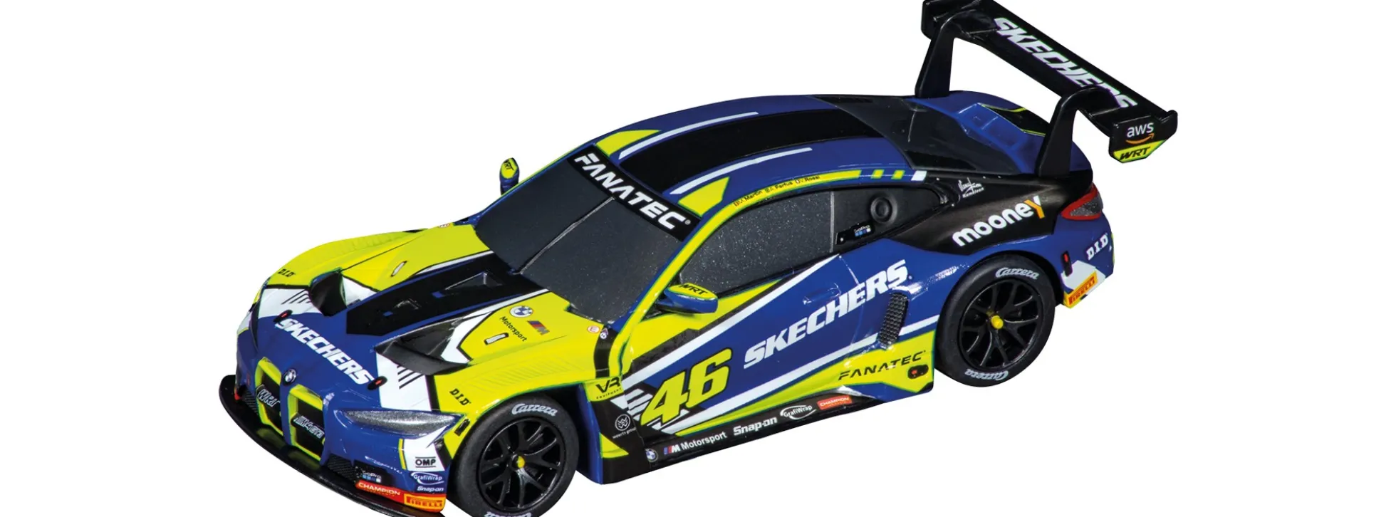 Carrera 64246 Go!!! BMW M4 GT3 | Valentino Rossi | Slot Car 1:43