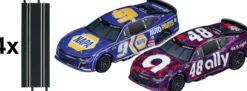 Carrera 71606 Go!!! Extension Pack - Nascar Racer | Autorennbahn Zubehör 1:43