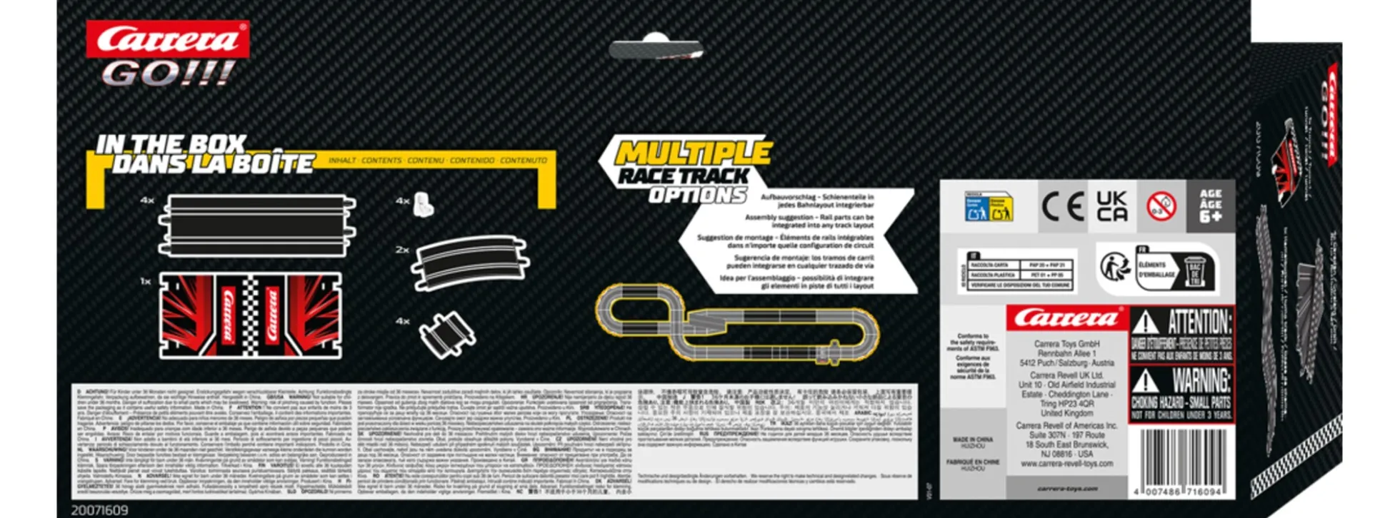 Carrera 71609 Go!!! Extension Pack - Super Hump | Autorennbahn Schienen 1:43