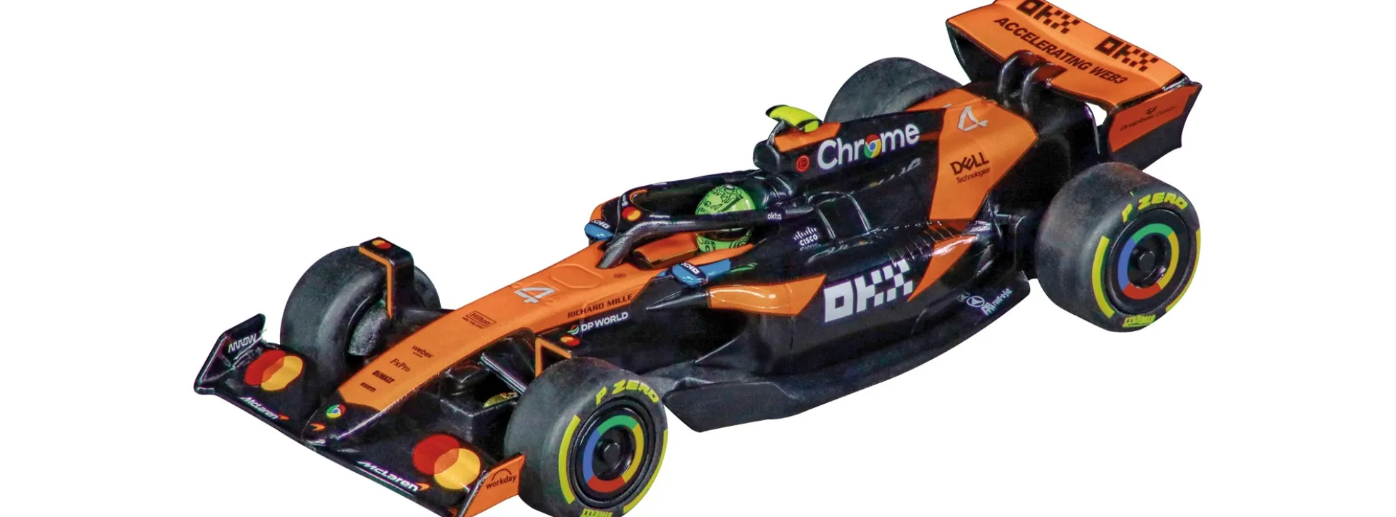 Carrera 64294 Go!!! McLaren Formula 1 Team MCL39 | L. Norris No. 4 | Slot Car 1:43