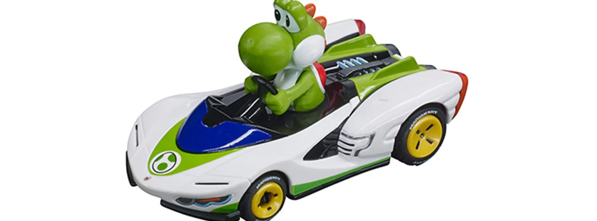 Carrera 64183 Go!!! Nintendo Mario Kart - P-Wing - Yoshi | Slot Car 1:43
