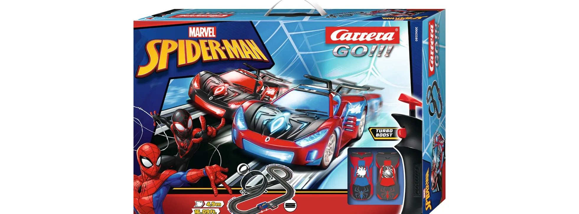 Carrera 62580 Go!!! Spider Racing | Autorennbahn Grundpackung 1:43