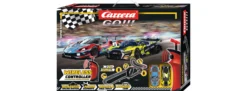 Carrera 62585 Go!!! Super Racers | WIRELESS | Autorennbahn Grundpackung 1:43