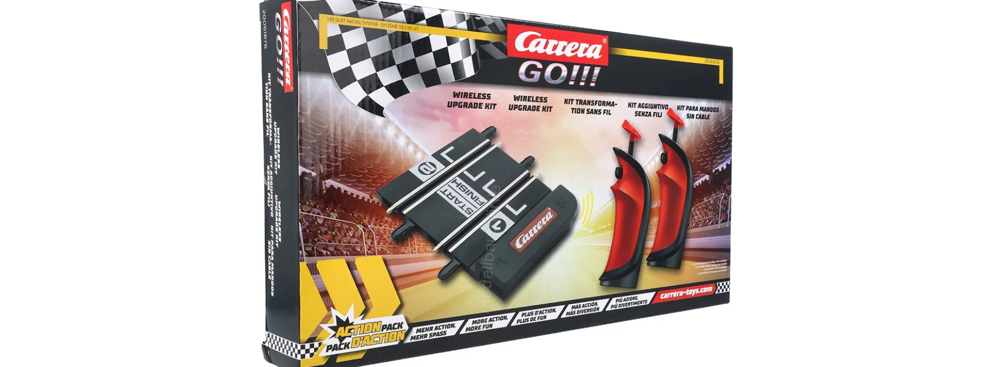 Carrera 61676 Go!!! WIRELESS Upgrade Kit | Rennbahn Zubehör 1:43